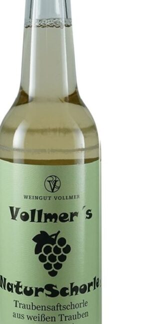 <br><b>Vollmer's NaturSchorle - weißes Traubensaftschorle 0,33l</b><br>