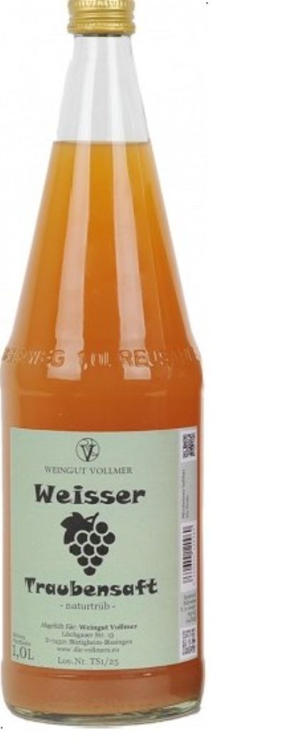 <br><b>Weißer Traubensaft 1,0l</b><br>